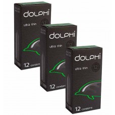 Презервативи Dolphi Ultra thin NEW 36шт (3 пачки по 12шт)