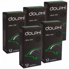 Презервативи Dolphi Ultra thin NEW 60шт (5 пачок по 12шт)