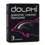 Презервативы Dolphi Anatomic flavoured colored №3