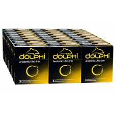 Блок презервативов Dolphi Anatomic ultra thin 63шт (21 пачка по 3шт)