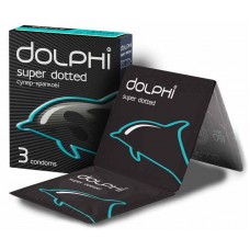 Презервативи Dolphi Super Dotted точкові №3