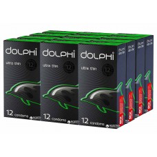 Блок презервативов Dolphi Ultra thin NEW 144шт (12 пачек по 12шт)