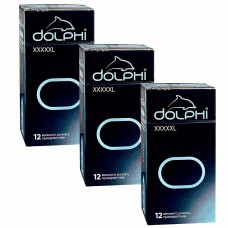 Презервативи Dolphi XXXXXL 36шт (3 пачки по 12шт)