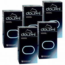 Презервативы Dolphi XXXXXL 60шт (5 пачек по 12шт)