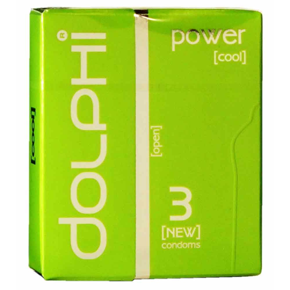 Презервативи Dolphi LUX Power (Cool) №3 пролонгуючі
