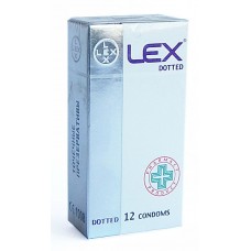Презервативи LEX Dotted із точковою структурою №12