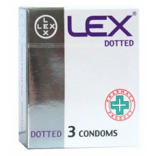 Презервативи LEX Dotted із точковою структурою №3
