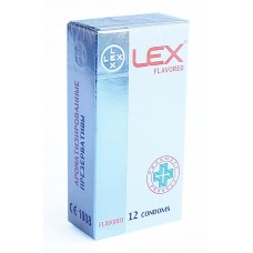 Презервативи LEX Flavored із ароматом полуниці №12