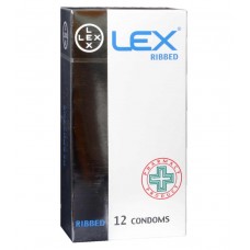 Презервативи LEX Ribbed з ребрами №12