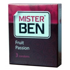 Презервативи Mister Ben Fruit Passion №3 кольорові ароматизовані