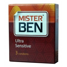 Презервативи Mister Ben Ultra Sensitive №3 ультратонкі