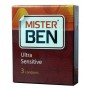 Презервативы Mister Ben Ultra Sensitive №3 ультратонкие